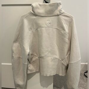 Lululemon 1/4 zip scuba pullover